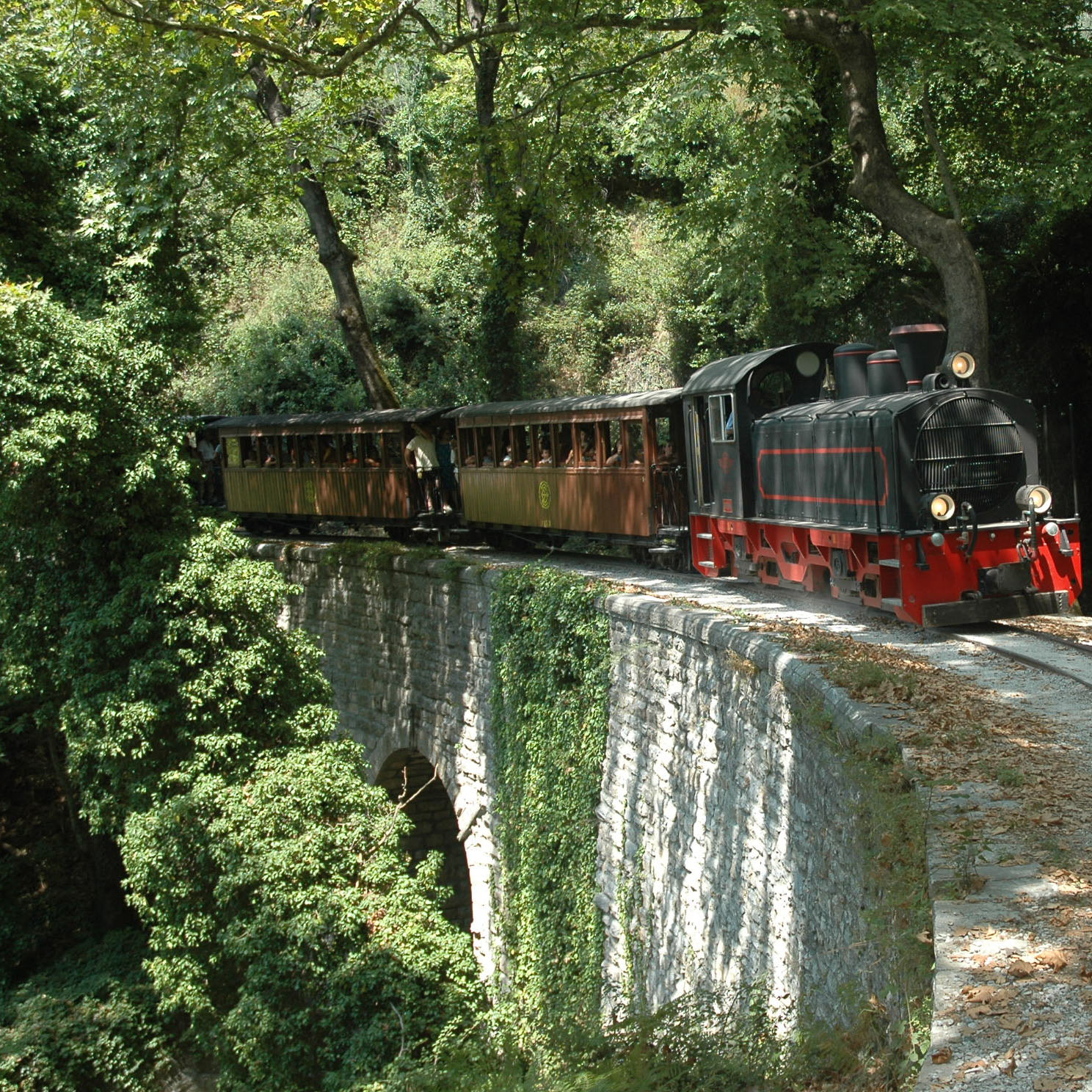 The old steam-train station at Milies